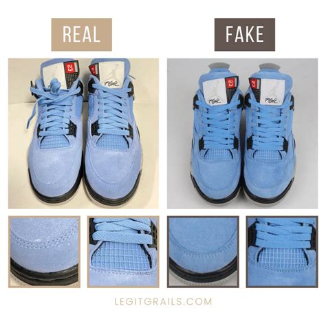 how to tell if jordan 4s are fake